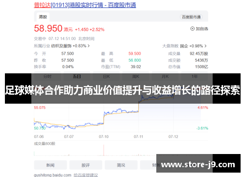 足球媒体合作助力商业价值提升与收益增长的路径探索